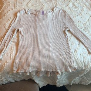 Women’s small tan sweater